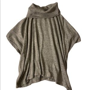 Banana Republic ultra-soft blue/grey poncho